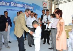 Otokar çalışanlarının çocuklarına sünnet şöleni 